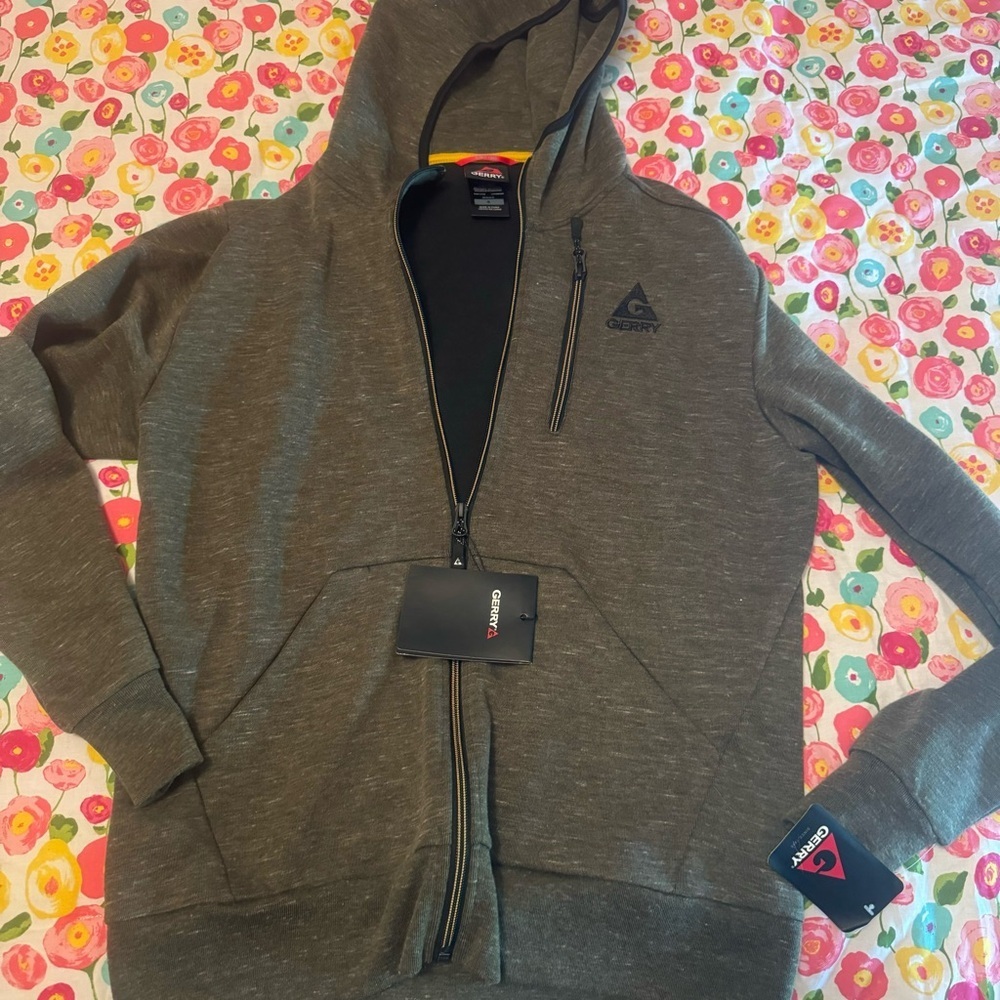 NWT small Gerry zip up hoodie jacket